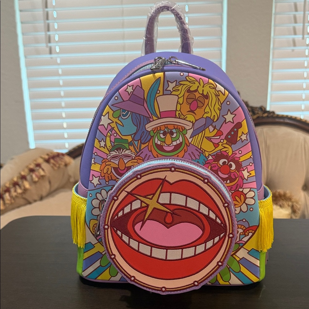 Disney Purple and Pink Backpack